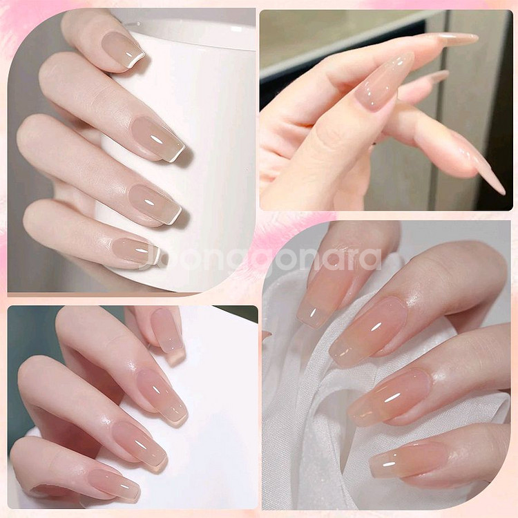 6종세트_베이지톤 유리알 시럽젤 젤네일세트--2