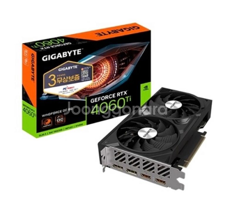 GIGABYTE 지포스 RTX 4060 Ti WINDF--0