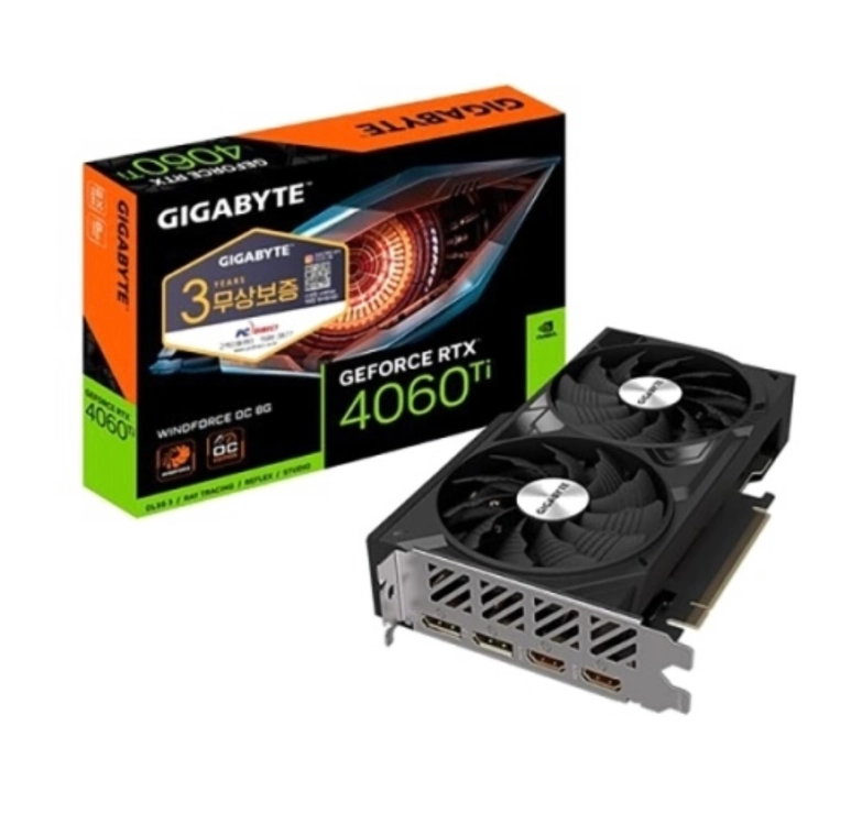 GIGABYTE 지포스 RTX 4060 Ti WINDF - 안심되는 중고거래
