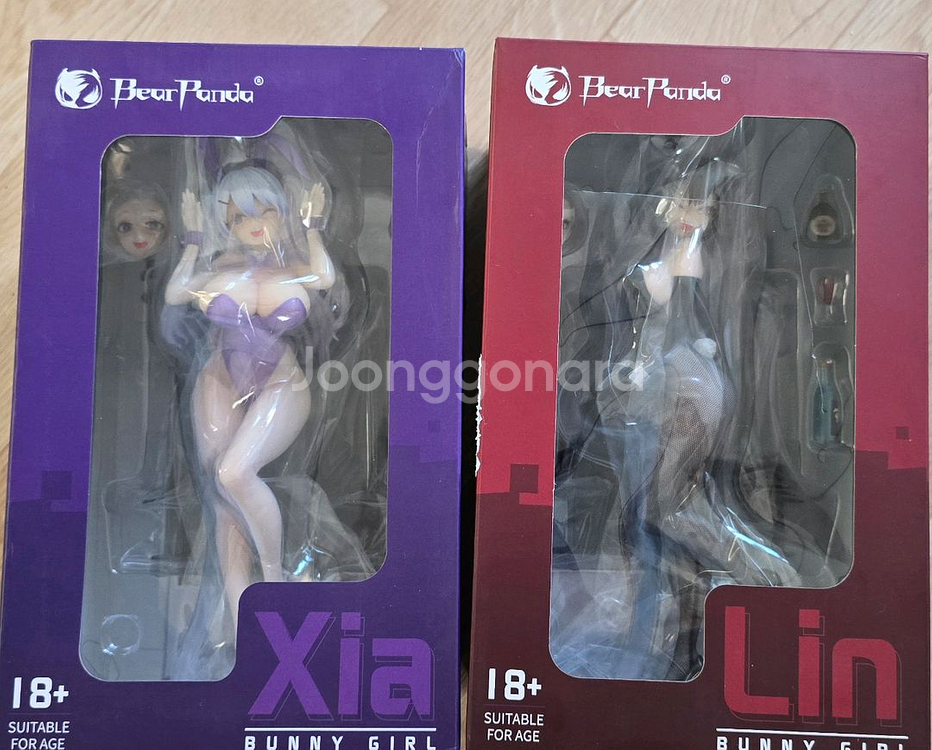 베어판다 시아 린 아사나기 바니걸 피규어--0