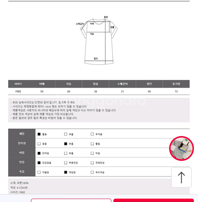 돈트 루즈 오버핏 반팔 티셔츠 새상품이에요--3