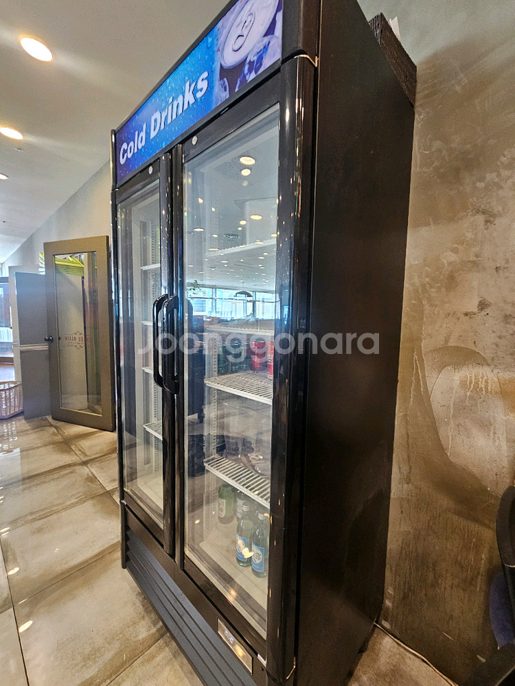 스키피오 양문형 투도어 쇼케이스 냉장고--1