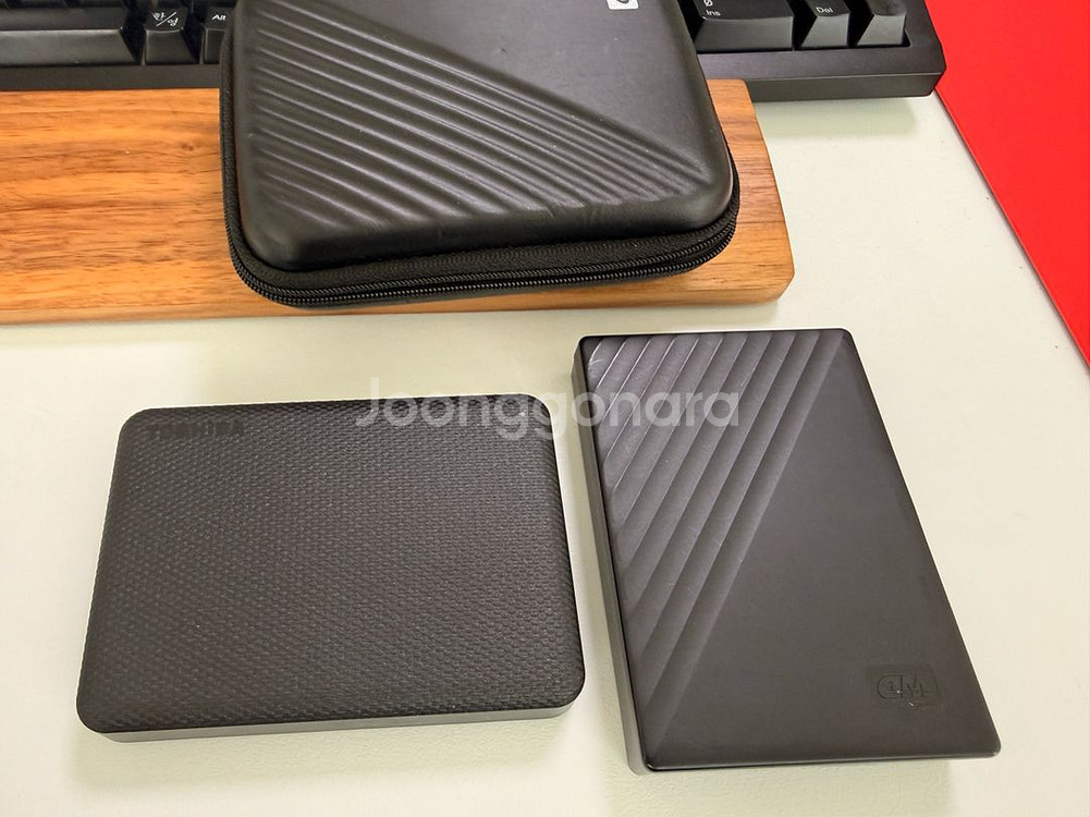 외장하드 웨스턴디지털 4tb, 도시바 2tb--0