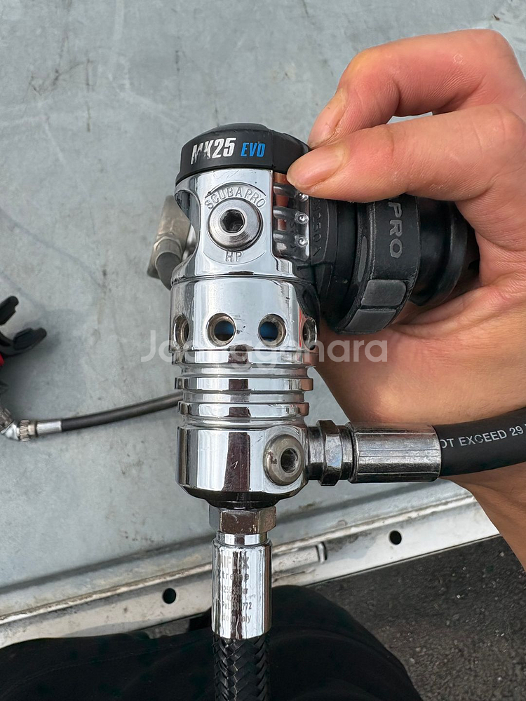 Mk25 에보 MK25 1단계 호흡기 게이지 팝니다--3