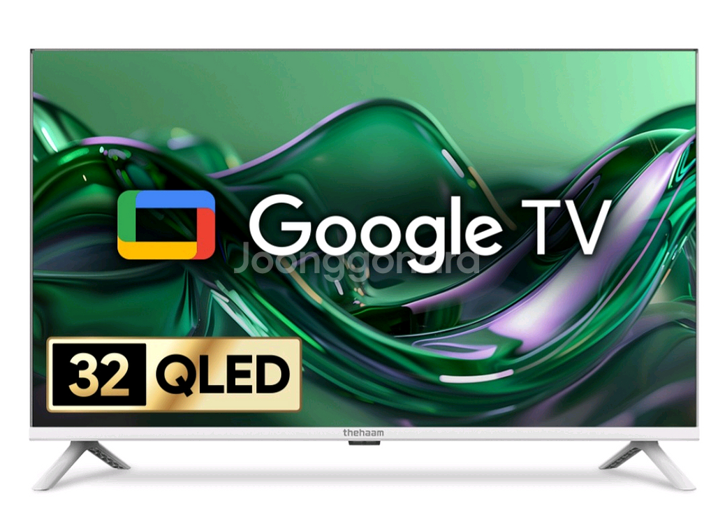 더함 FHD QLED TV 32인치 스마트TV--0