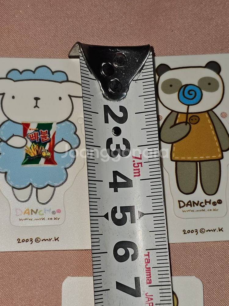 희귀 고전문구 오리온 단추빠뽈 과자 책갈피 5종 일괄--3