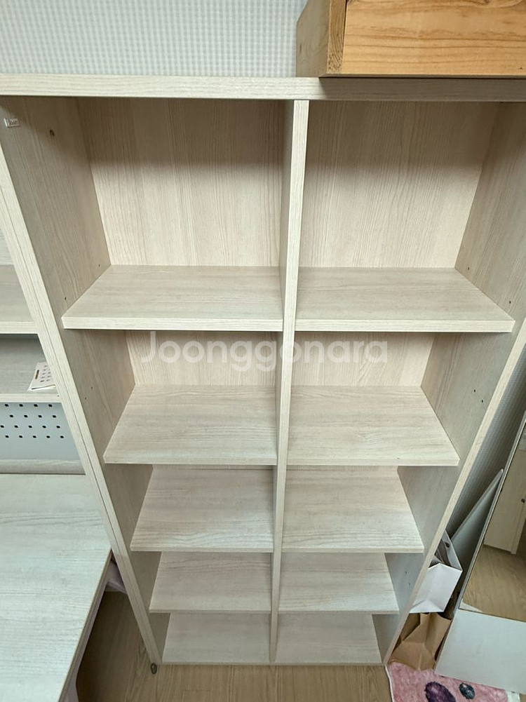 일룸 로이 책상(서랍x), 책장 + 시디즈 서울대의자--2