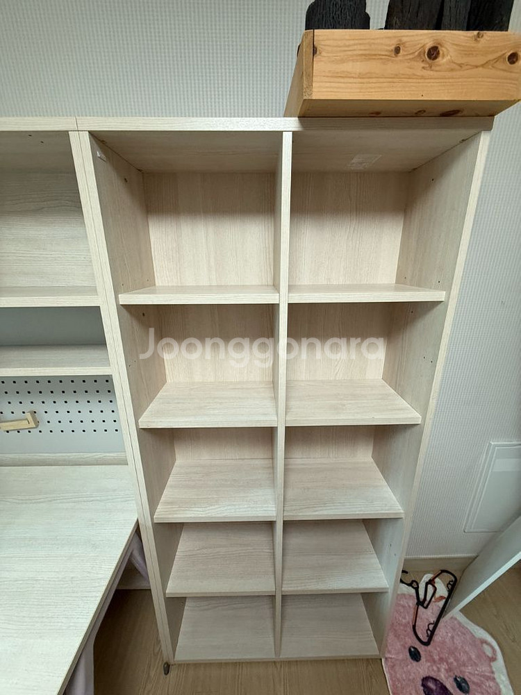 일룸 로이 책상(서랍x), 책장 + 시디즈 서울대의자--8