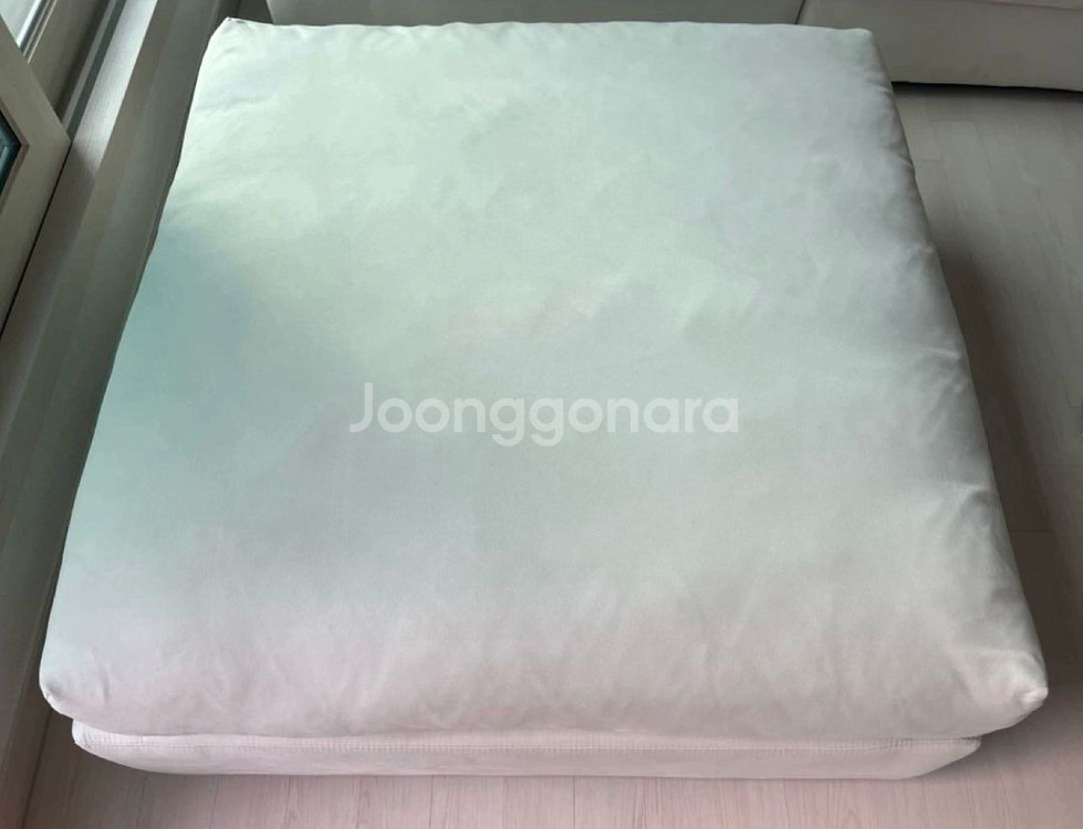 한샘 눕 구스 패브릭 스툴--0