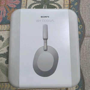 소니 WH-1000XM5 헤드폰 실버 S급 풀박스