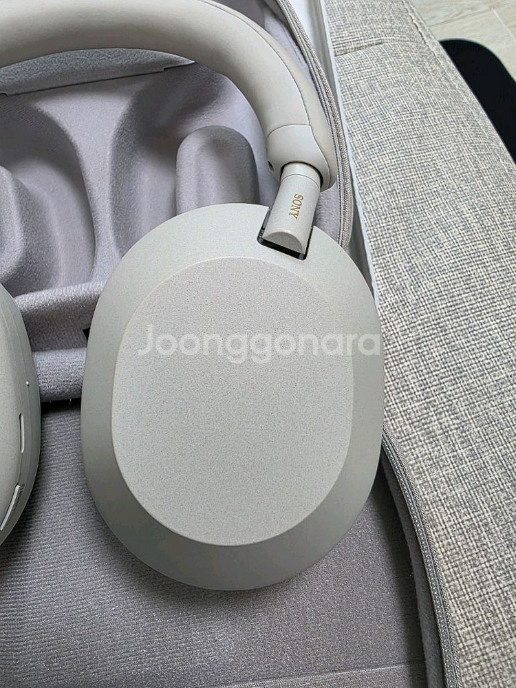 소니 WH-1000XM5 헤드폰 실버 S급 풀박스--6