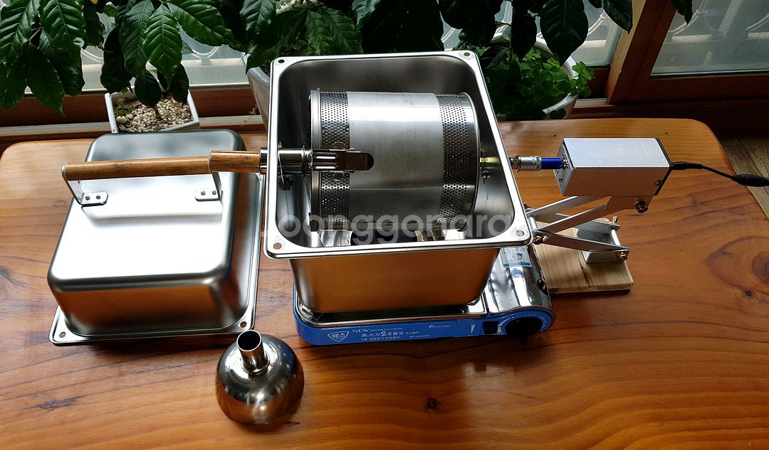 500g 통돌이 자동 커피로스터기--0