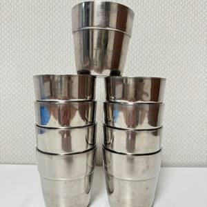 스텐 물컵 유광