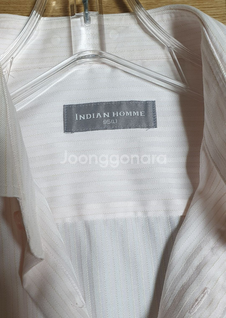 INDIAN HOMME 남방 95사이즈 정장 긴팔 셔츠--1