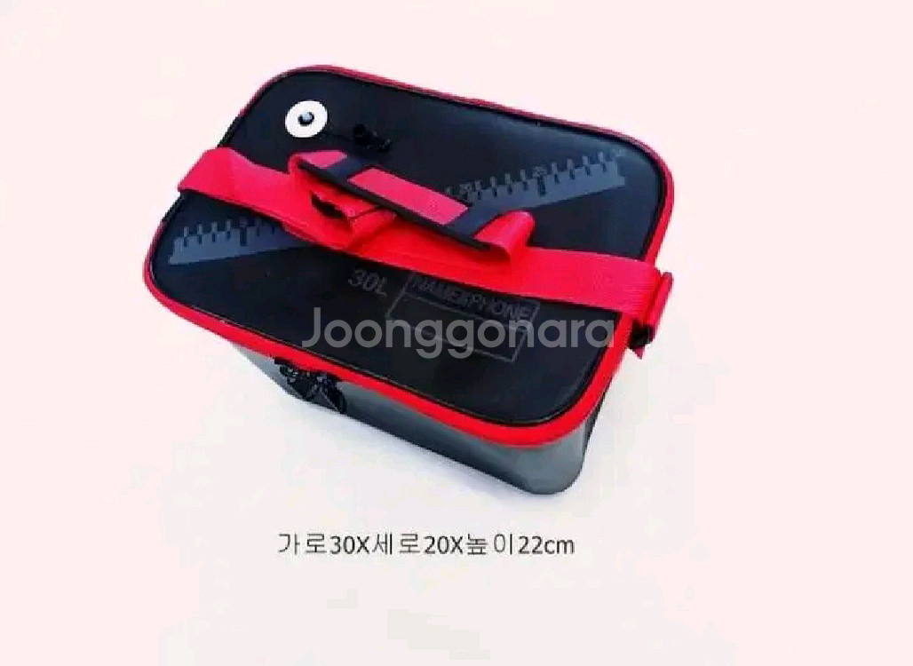 하드밑밥통겸살림통30cm+기포기(베터리2개포함)--1