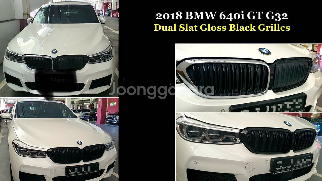 BMW 6시리즈 6GT G32 전기형 키드니 그릴--1