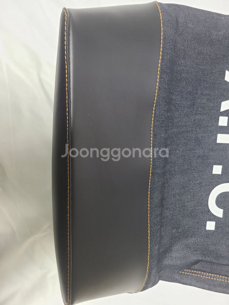 아페쎄 악셀 토트백 데님 에코백--3