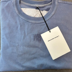 (최종가격.새상품)알렉산더왕 로고 반팔티 xxs