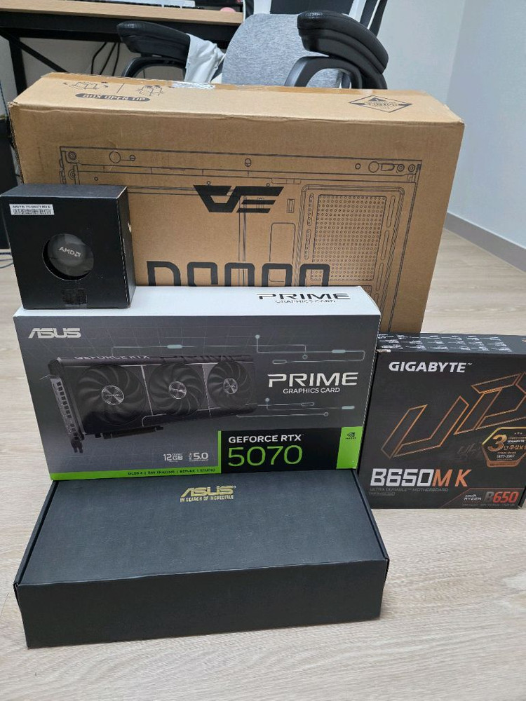 *마지막 급처* 라이젠9700X + RTX5070--5