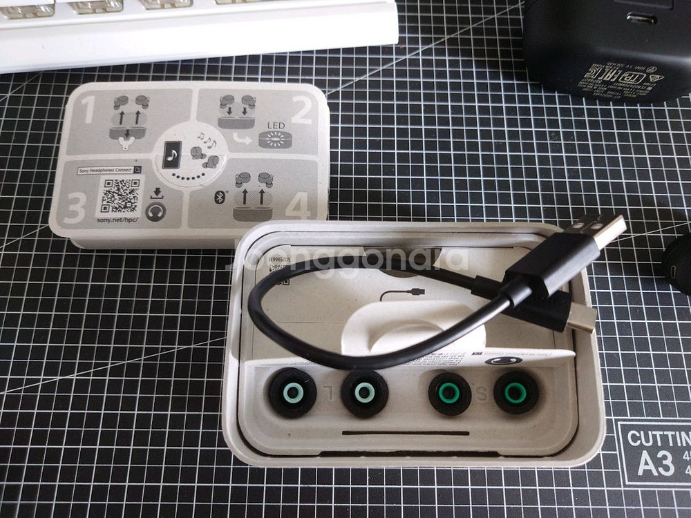 소니 wf1000xm4 무선 이어폰--4