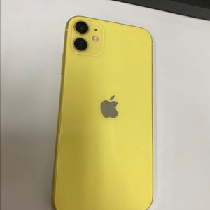아이폰11 옐로우 액정SS급 64G 배터리100%
