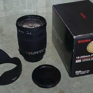시그마 SA마운트 18-250 DC OS HSM 렌즈