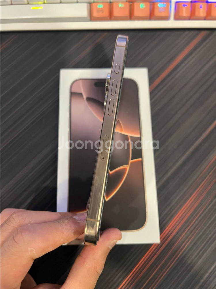 아이폰16프로 128G 데저트--5