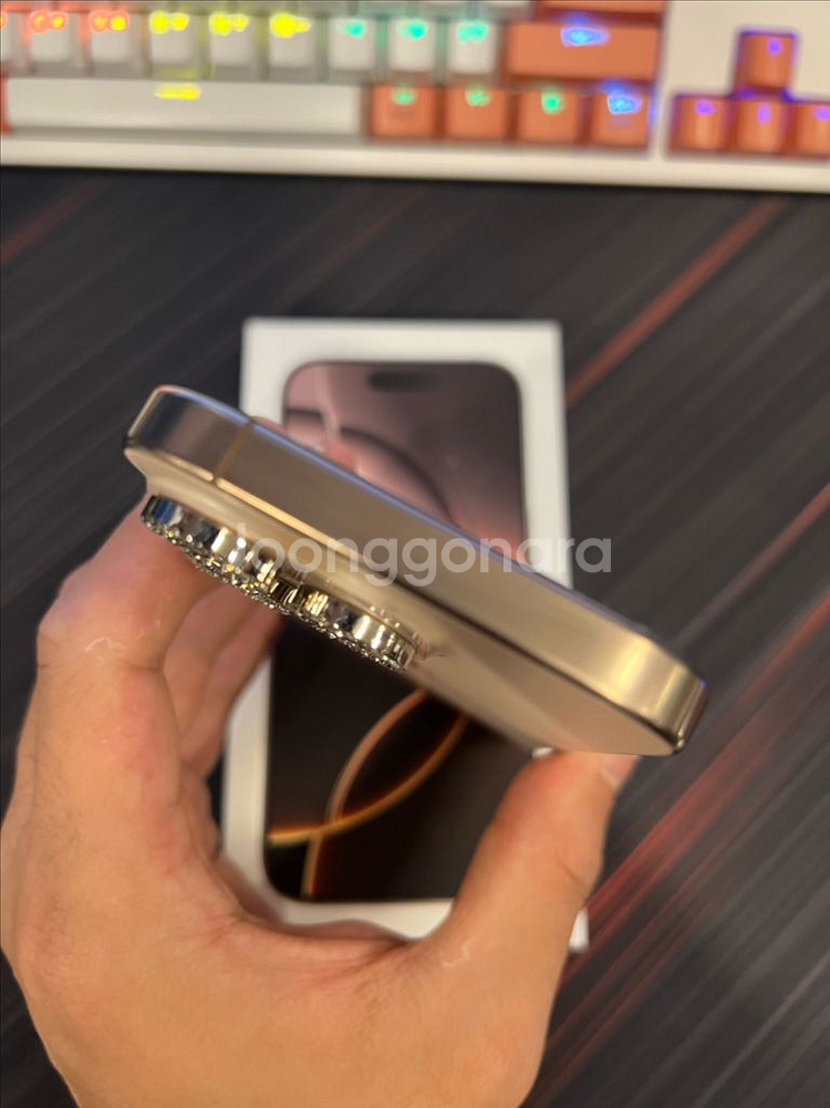 아이폰16프로 128G 데저트--6