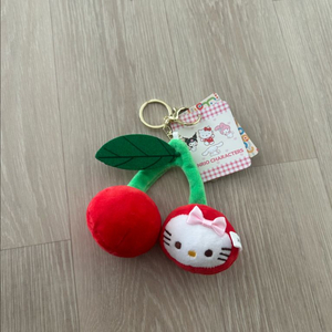 (새상품) 체리 키티인형키링