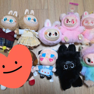 라부부.크라잉베이비인형키링