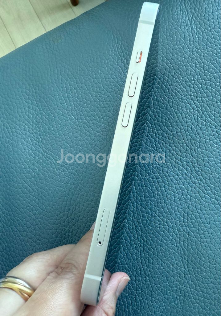 아이폰 13 화이트 128GB 케이스티파이 케이스 1개--3