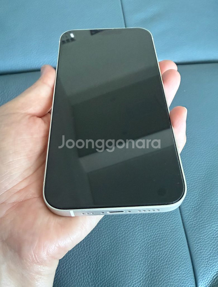 아이폰 13 화이트 128GB 케이스티파이 케이스 1개--7