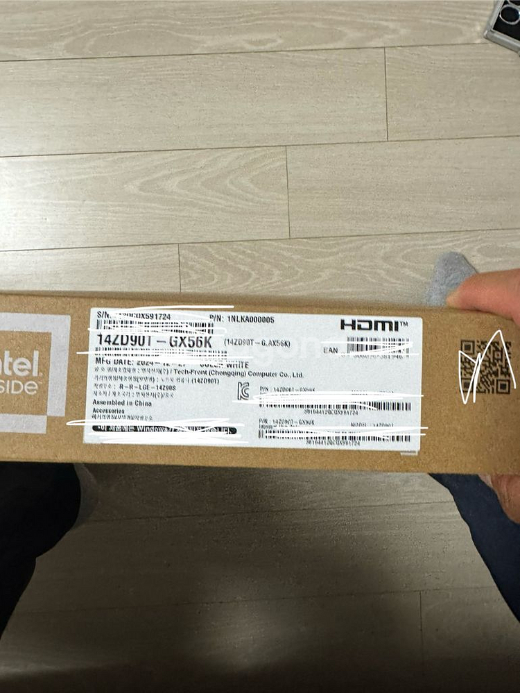 LG Gram 14ZD90T-GX56K--0