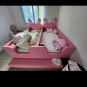 토끼모양 침대