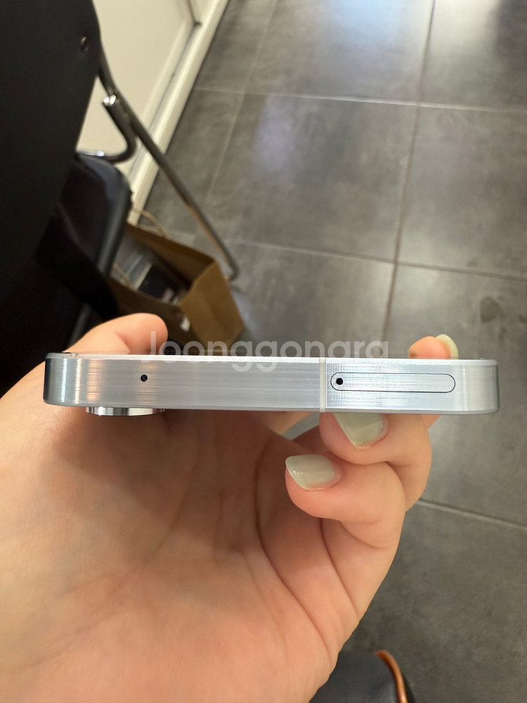 보증O)갤럭시퀀텀5 128GB 블루--4