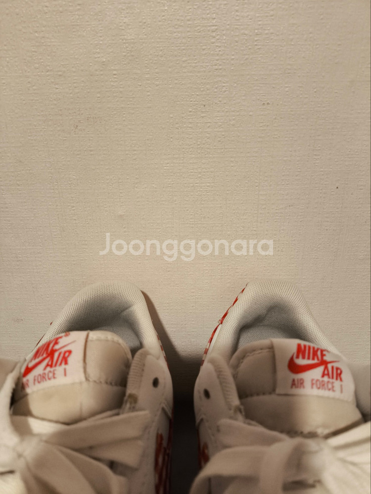 250mm 나이키 에어포스 깅엄체크 운동화--3
