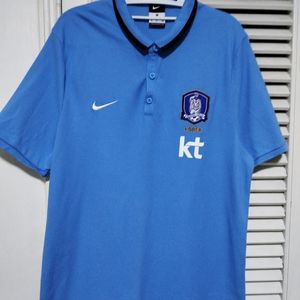 XL 14-15 나이키 한국 국대 져지 폴로티셔츠 카라