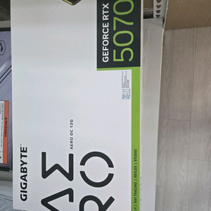 RTX5070 그래픽카드 판매(화이트)