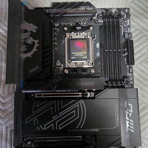 MSI X870E 카본