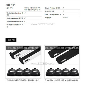 툴레 모션 XT 알파인 루프박스 판매합니다