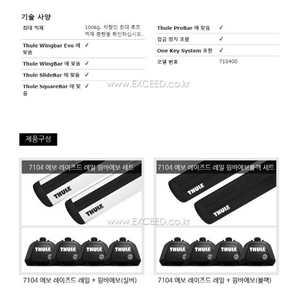 툴레 모션 XT 알파인 루프박스 판매합니다