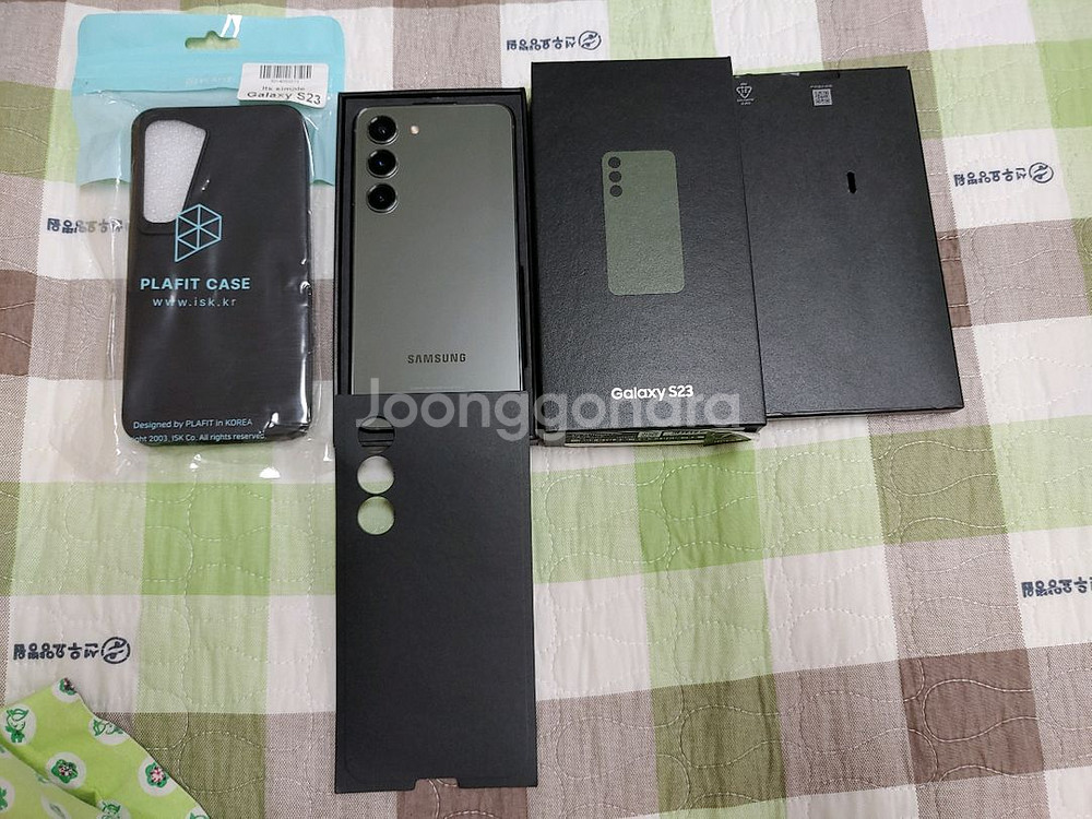 새폰급 ㅡ 갤럭시 S23 256GB 풀박 미사용--0