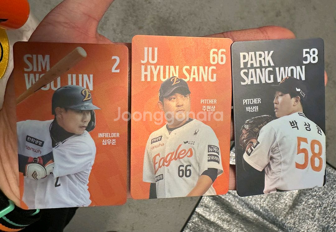한화이글스 포토카드 (리베라토 구해요)--1