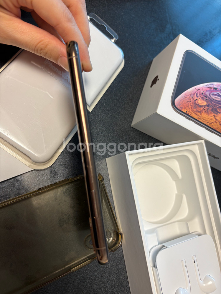 아이폰xs 256g 골드--5