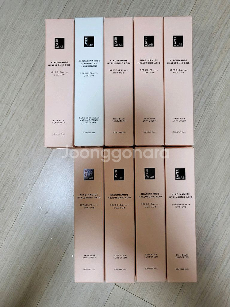 레이어랩 썬크림 / 선크림 50ml (새 상품)--0