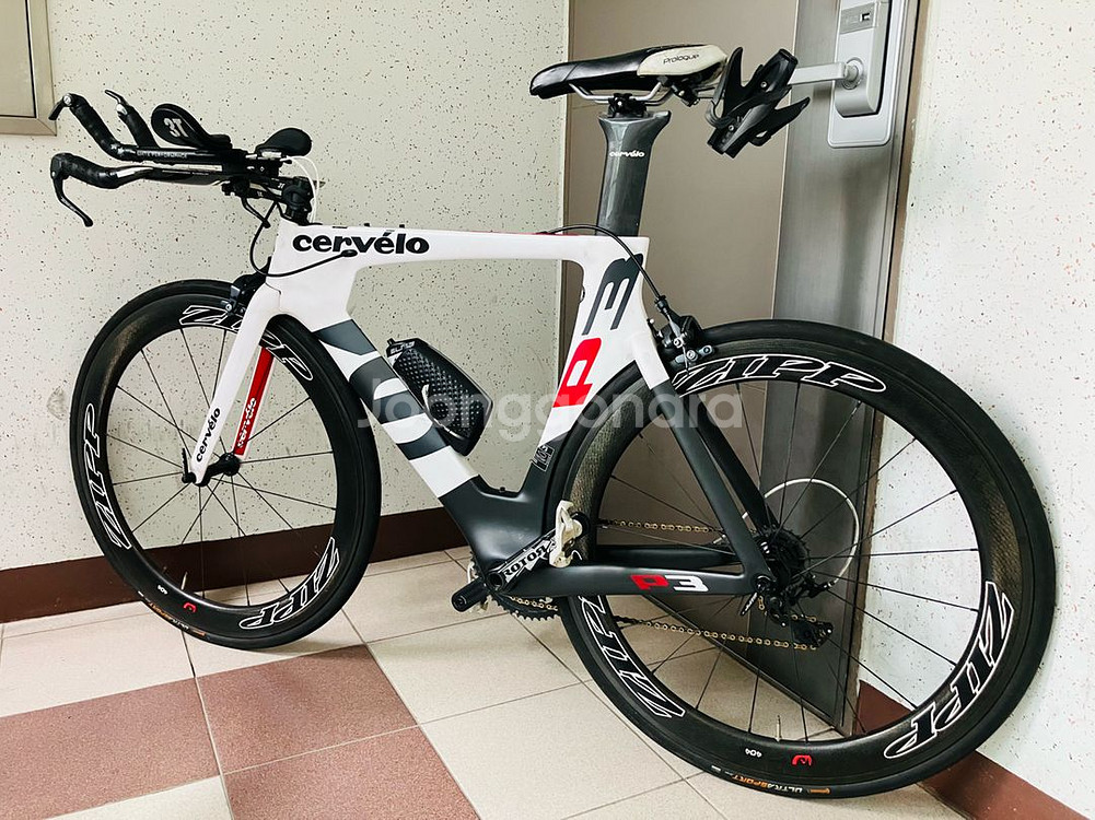 써벨로 P3. 카본TT차. 철인차. ZIPP404휠.--3