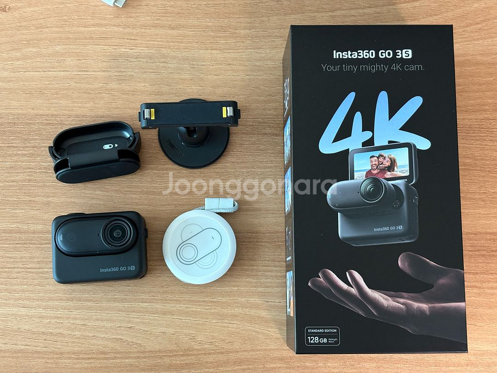 인스타 360 GO3S 블랙 액션캠 + 1년 케어--0