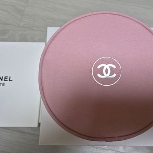 샤넬 핑크 파우치(새상품)