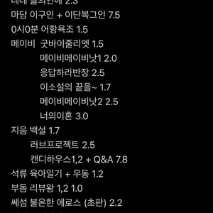 백도 소장본 회지 팬북 원가이하 양도