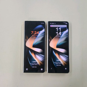갤럭시폴드4 256G 512G 밧데리100프로 무찍힘